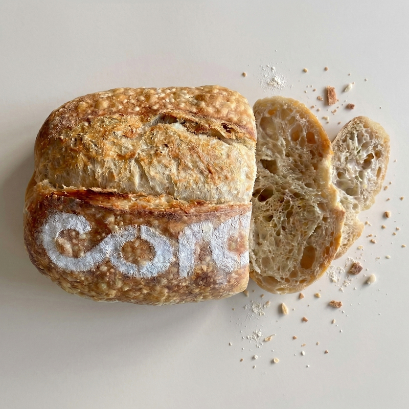 Pão artesanal Cora